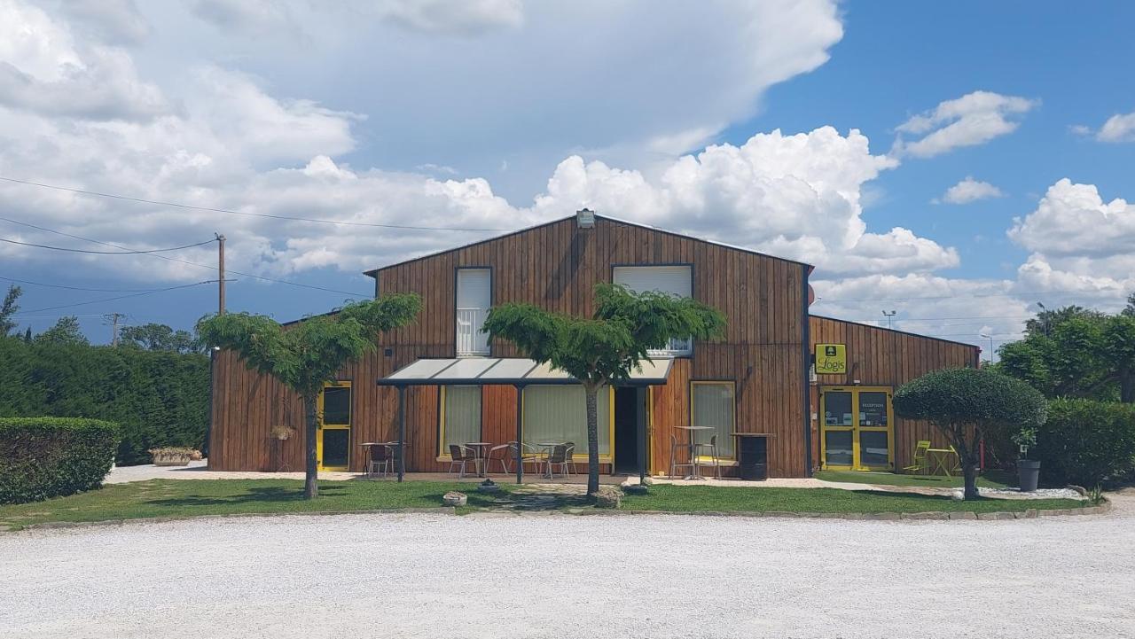 Logis Hotel Restaurant Le Clos Saint Loup Bram Exterior foto